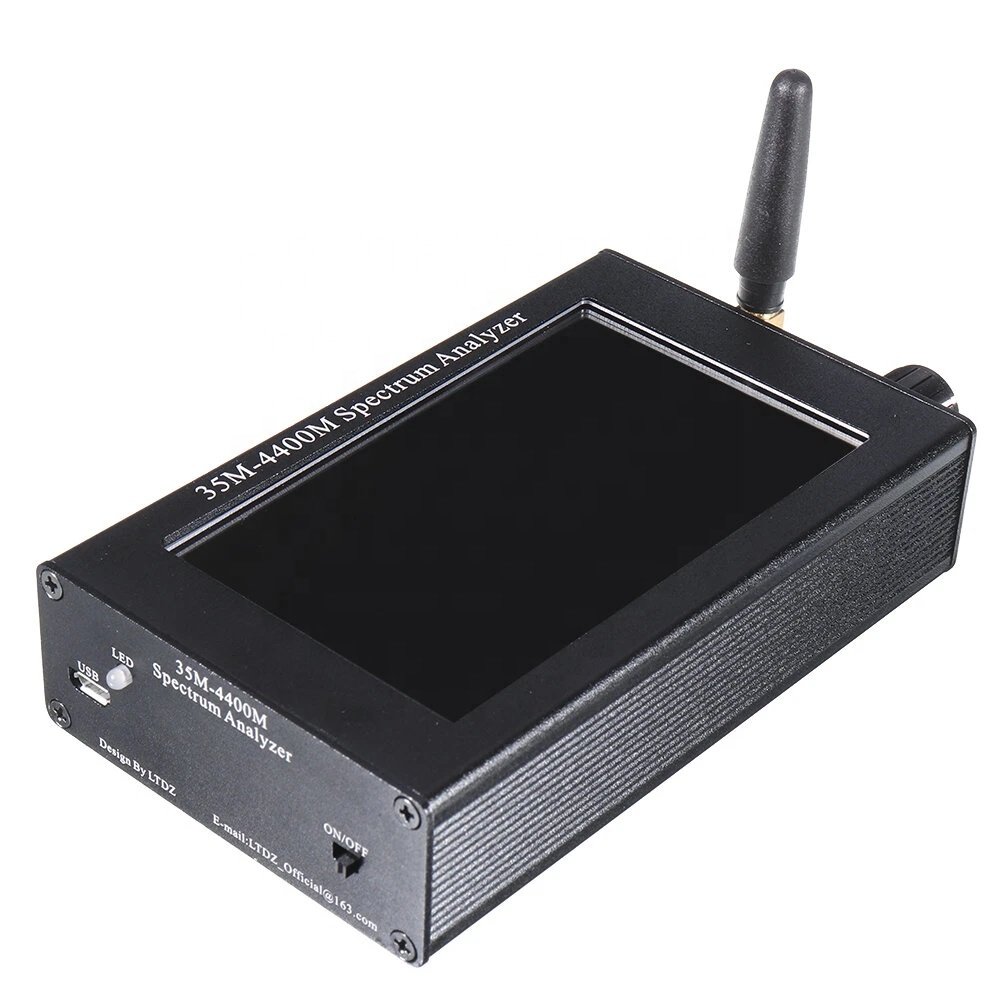 Handheld Spectrum Analyzer 35M-4400MHZ Signal Generator Spectrum Analyzer with 4.3in Display