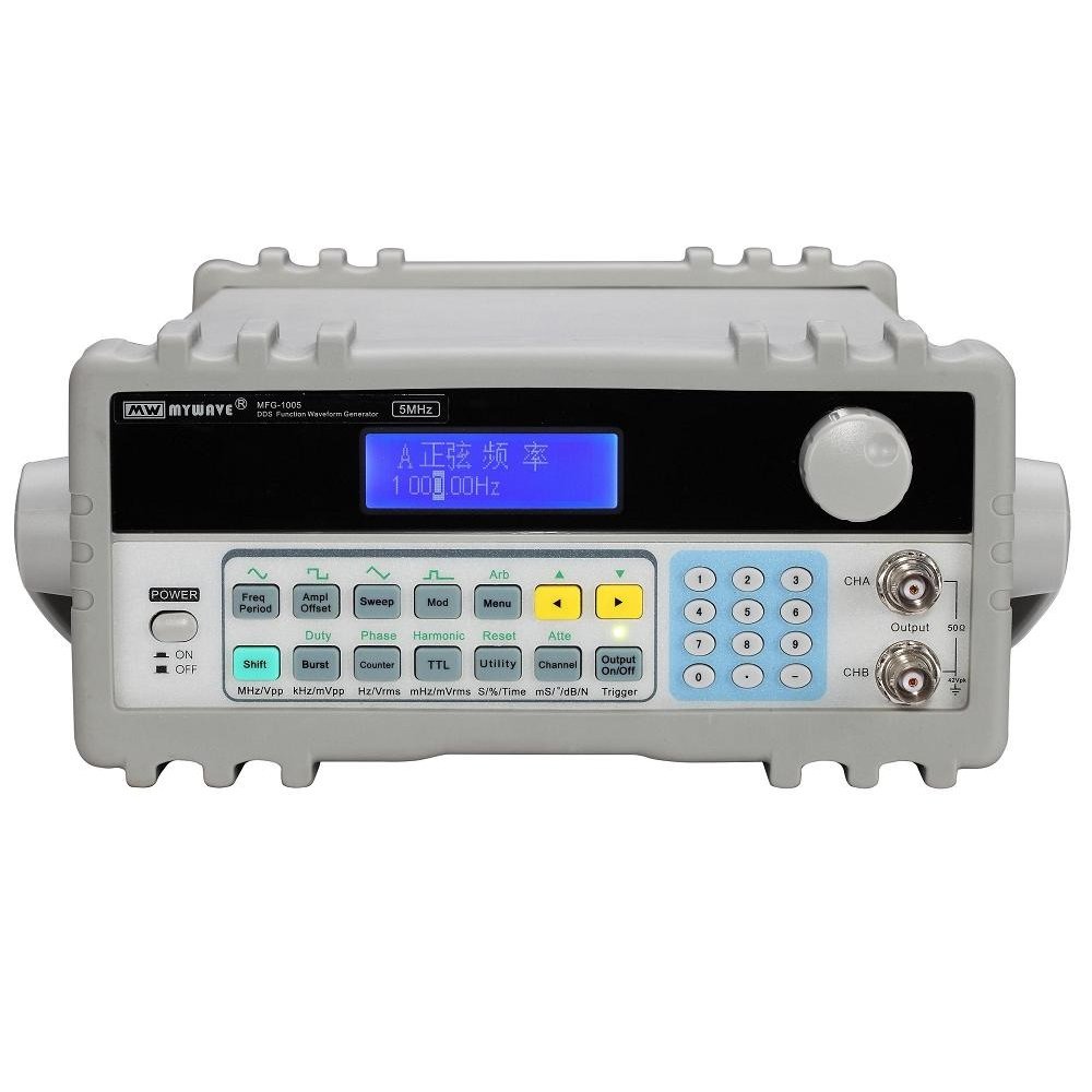 Precision DDS Function Signal Generator 10MHz Dual 2 Channel LCD Display