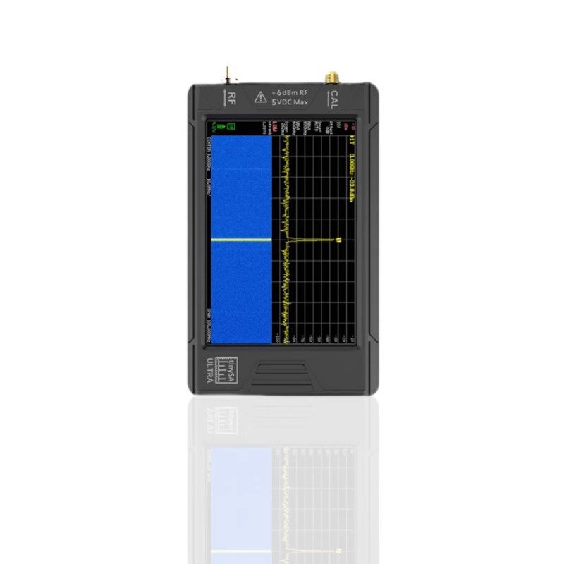 tinySA ULTRA 4 Inch screen Handheld RF spectrum analyzer 100k-5.3GHz Signal Generator