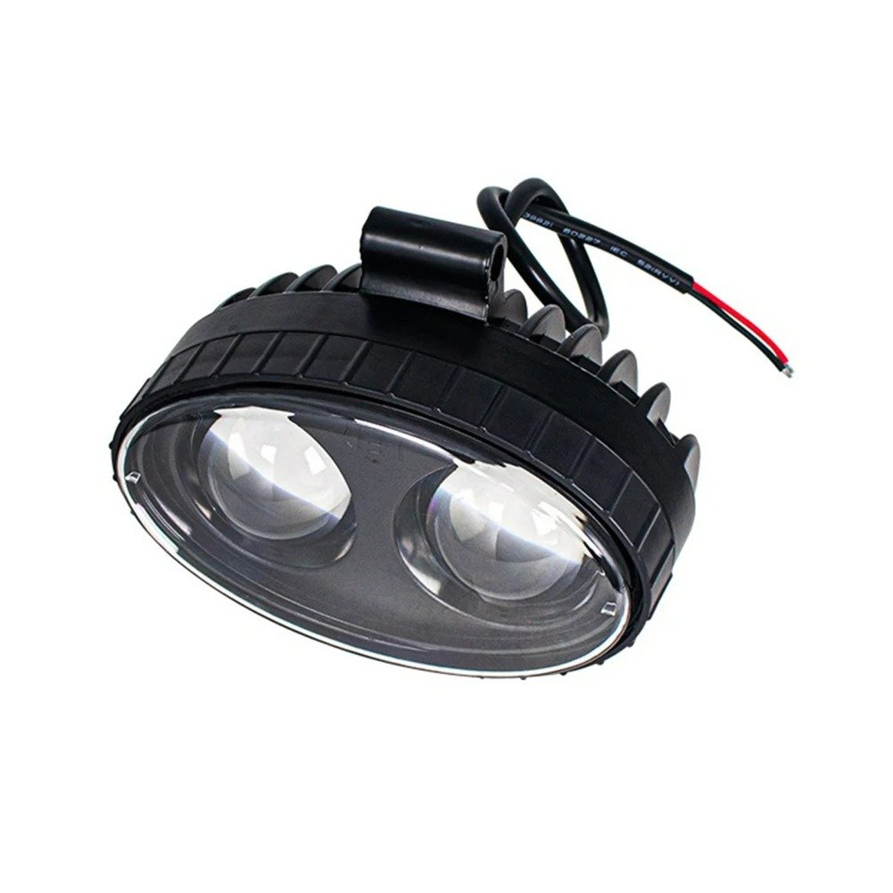 12-80V Forklift Lamp LED light Spot Blue RED Warning Warehouse Safety Working Light Zone Signal Light