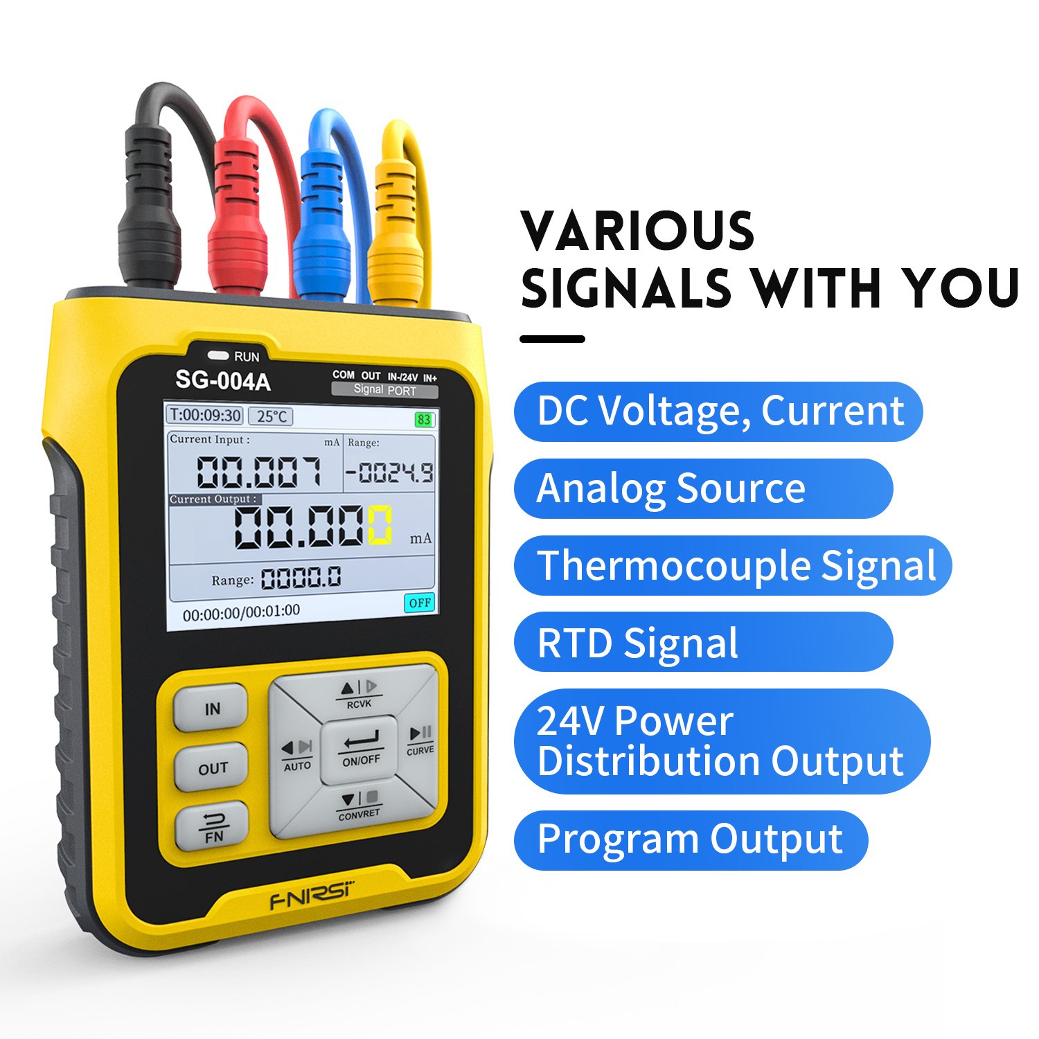 SG-004A 4-20mA Multifunctional Signal Generator PT100 Thermocouple Resistance Pressure Transmitter Process Calibrator