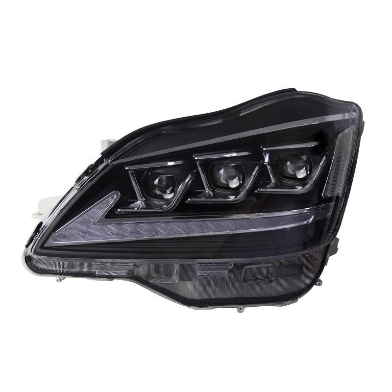 Car headlights for Toyota 03-09 Crown headlights assembly 12 generation Crown modified LED day running lights water turn signal