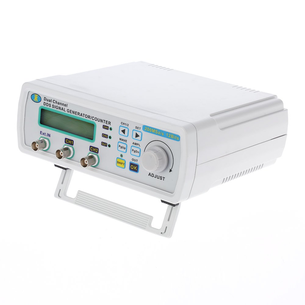 200MSa/s 6MHz Digital DDS Function Signal Generator Arbitrary Waveform Dual-CH Frequency Meter 0-80KHz Power Signal Bandwidth