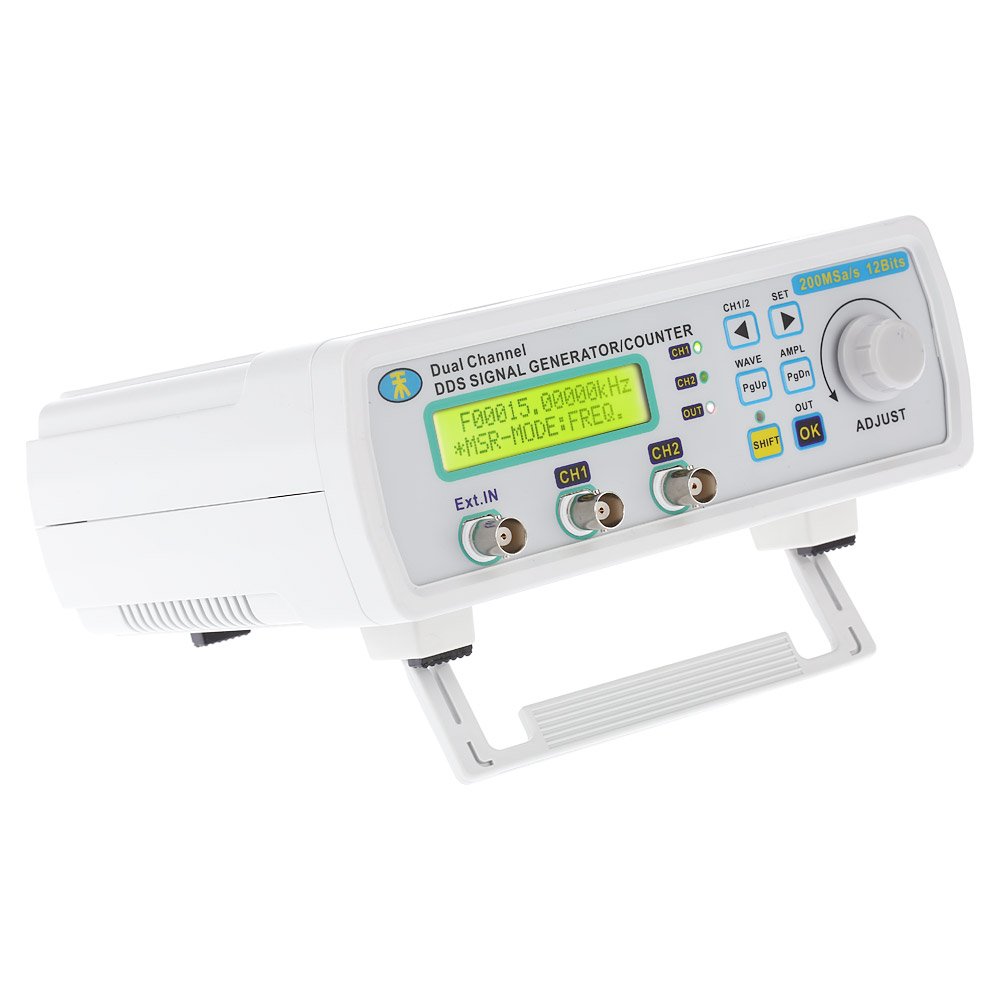 200MSa/s 6MHz Digital DDS Function Signal Generator Arbitrary Waveform Dual-CH Frequency Meter 0-80KHz Power Signal Bandwidth