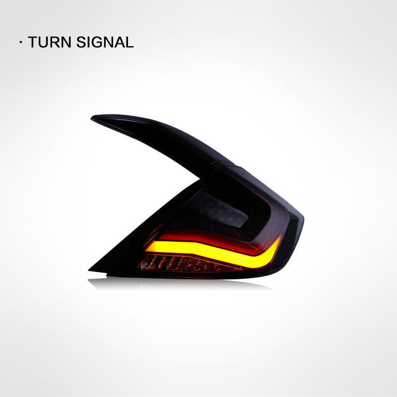 Suitable for the tenth generation Civi taillight assembly modification LED scanning breathing streamer turn signal starry sky s