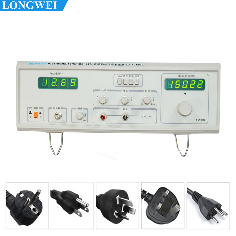 LW-1212F 100W Audio Sweep Generator 20Hz-20KHz Loudspeaker Test Audio Sweep Signal Generator