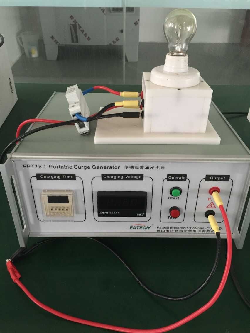 China Manufacturer Portable Surge Generator For On-site Testing Of Surge Protective Device And Lightning Strike Counter