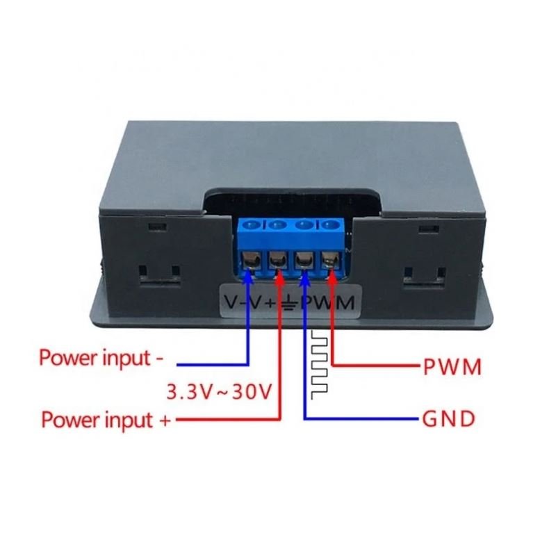 1HZ~150KHZ Signal Generator Digital Display PWM Pulse Frequency Duty Ratio Adjustable Square Wave Rectangular Signal Generator