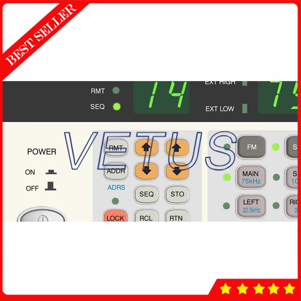 FM-AM Stereo Signal Generator Meter Tester with Frequency Range 100kHZ-150MHz AM Depth 0-60%