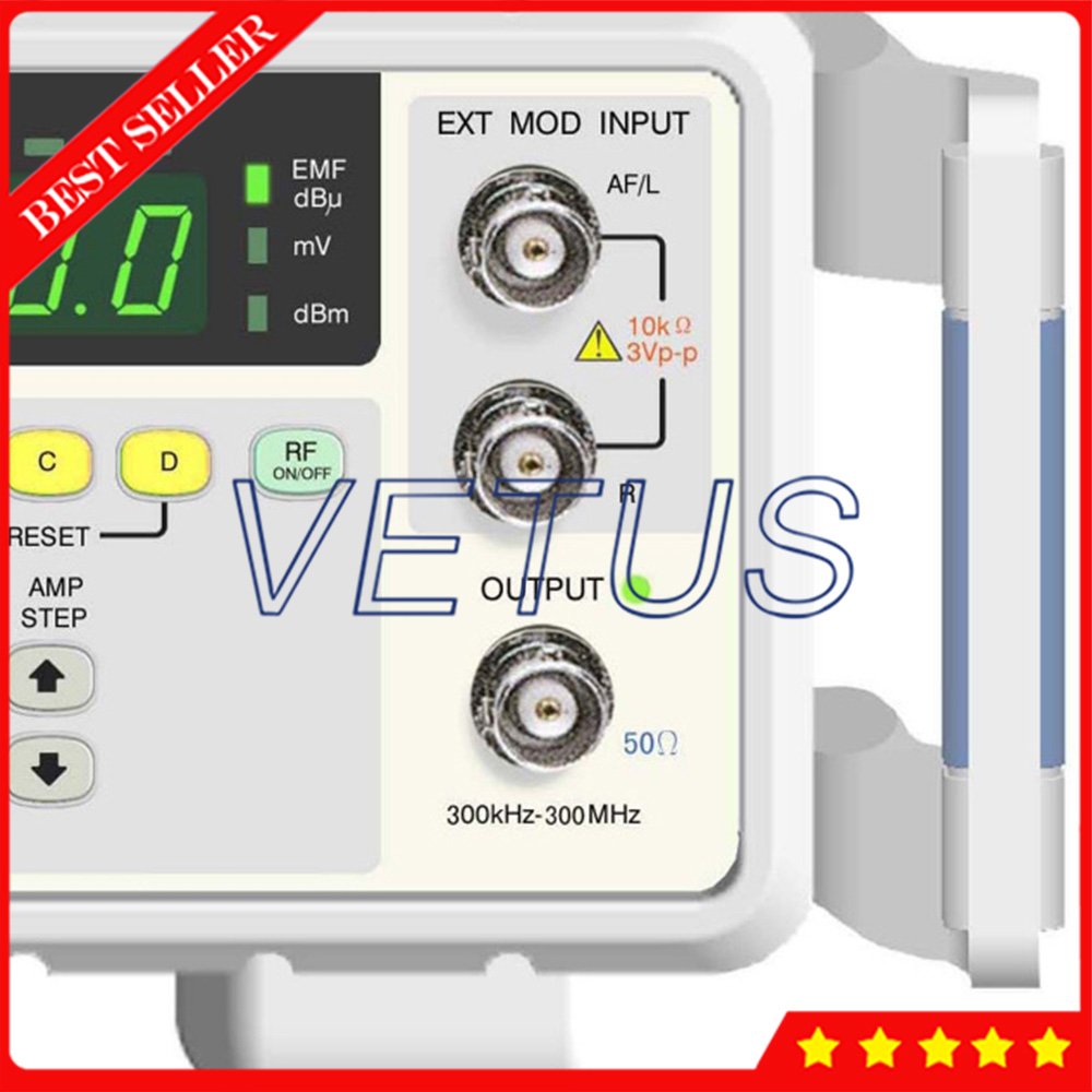 FM-AM Stereo Signal Generator Meter Tester with Frequency Range 100kHZ-150MHz AM Depth 0-60%