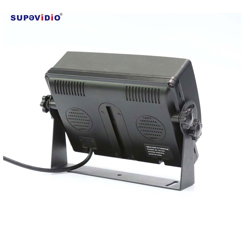Waterproof Mini Size Monitor 7 Inch IPS Screen Car Reverse Rearview Monitor LCD Panel RCA Input Video Player For CVBS Signal