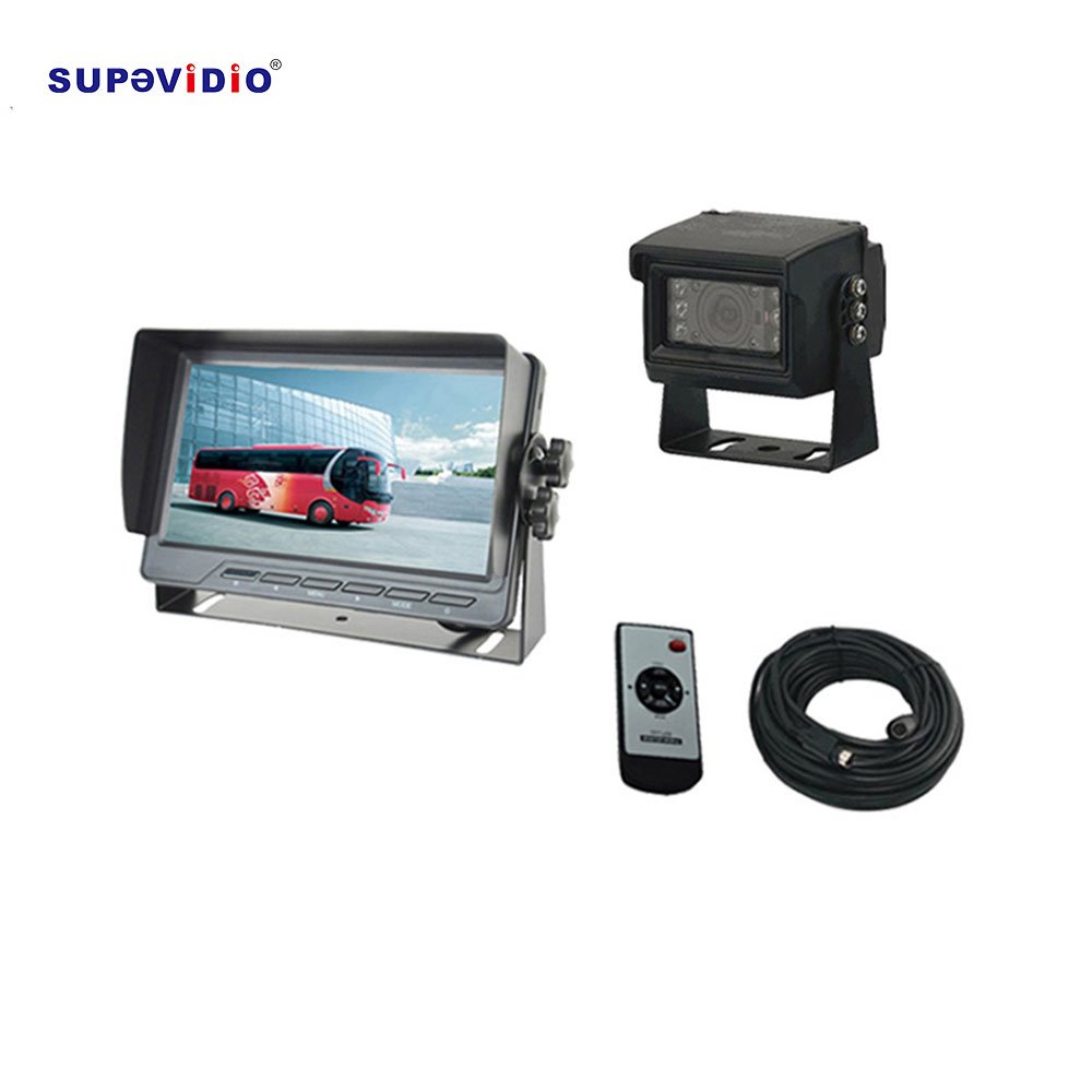 Waterproof Mini Size Monitor 7 Inch IPS Screen Car Reverse Rearview Monitor LCD Panel RCA Input Video Player For CVBS Signal