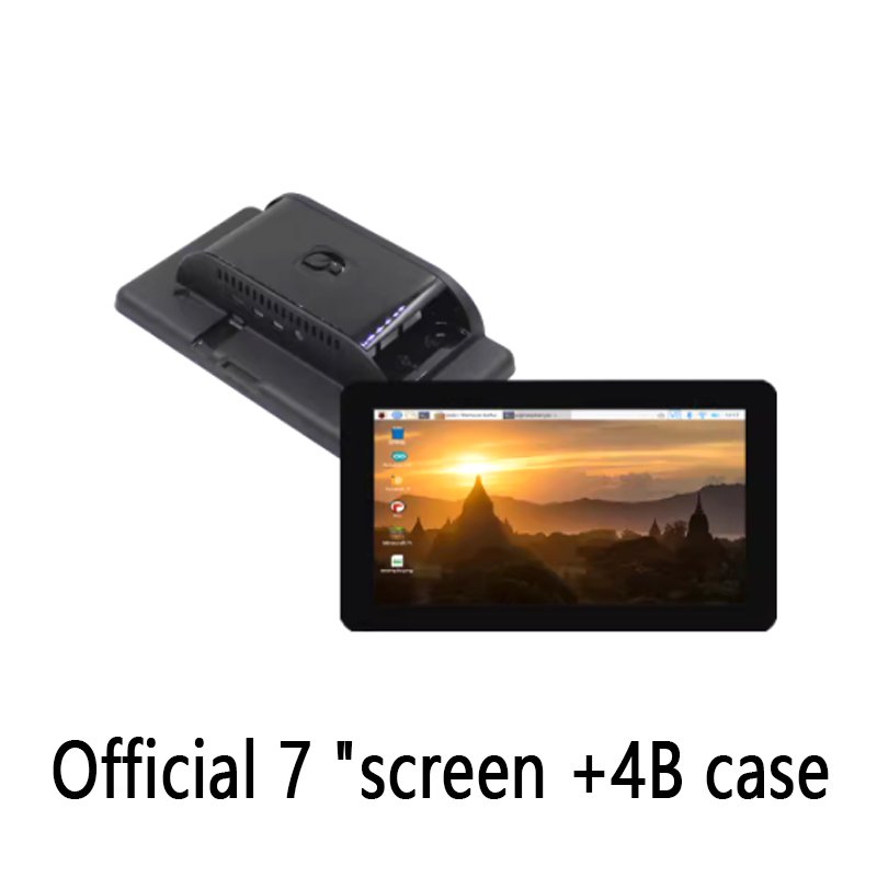 Raspberry PI official 7 inch screen +4 generation shell