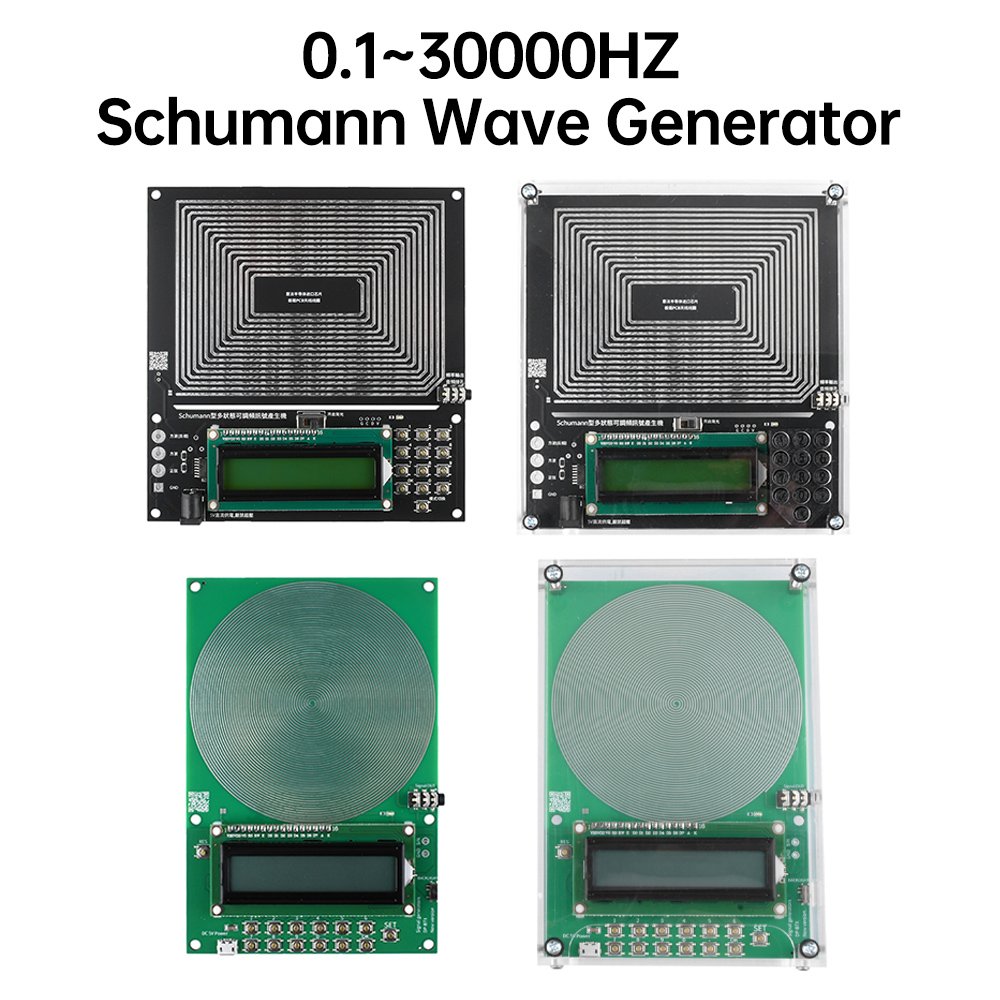 Adjustable DC 5V 0.1Hz~30000Hz 7.83HZ Schumann Resonance Ultra-low Frequency Pulse Wave Generator Audio Resonator