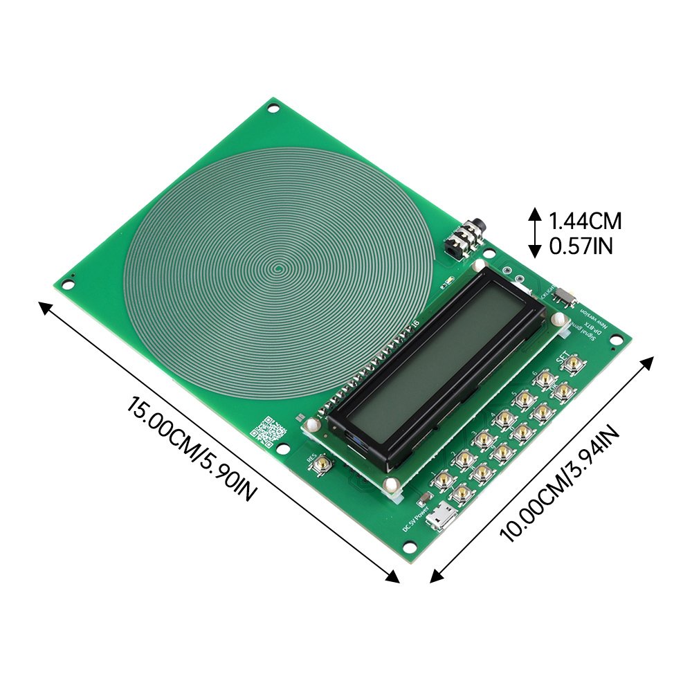 Adjustable DC 5V 0.1Hz~30000Hz 7.83HZ Schumann Resonance Ultra-low Frequency Pulse Wave Generator Audio Resonator