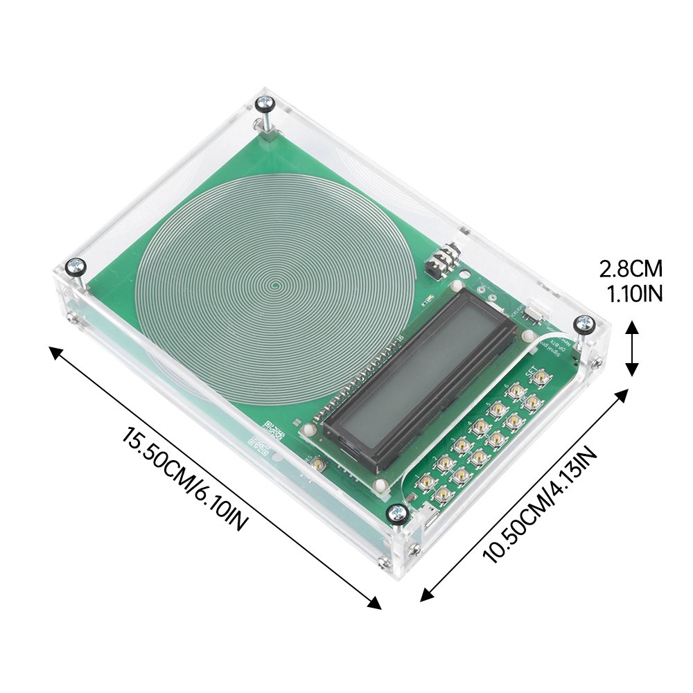 Adjustable DC 5V 0.1Hz~30000Hz 7.83HZ Schumann Resonance Ultra-low Frequency Pulse Wave Generator Audio Resonator