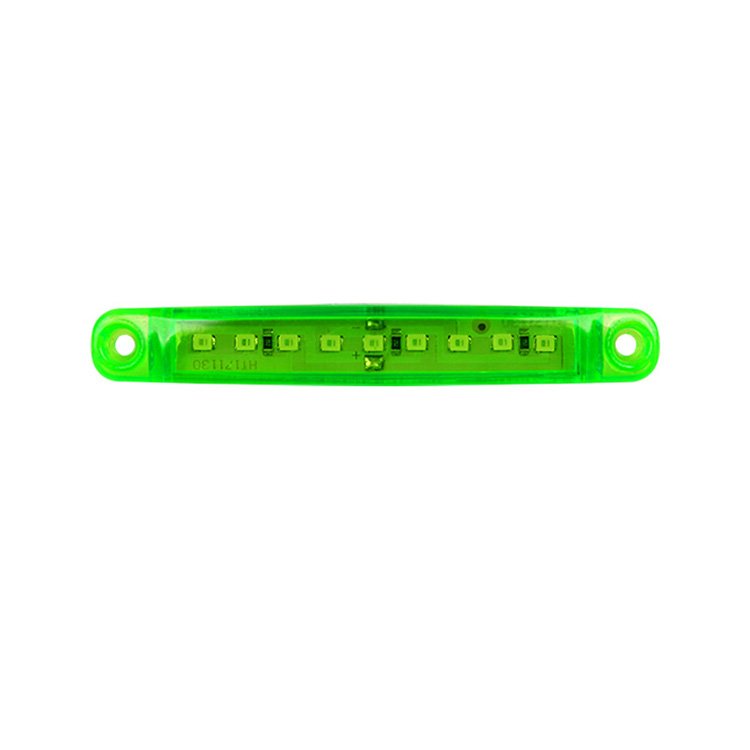 Hot Sale 12v 24v Truck Trailer Lorry Color Side Marker Lamp Indicator Slim Led Strip Lights