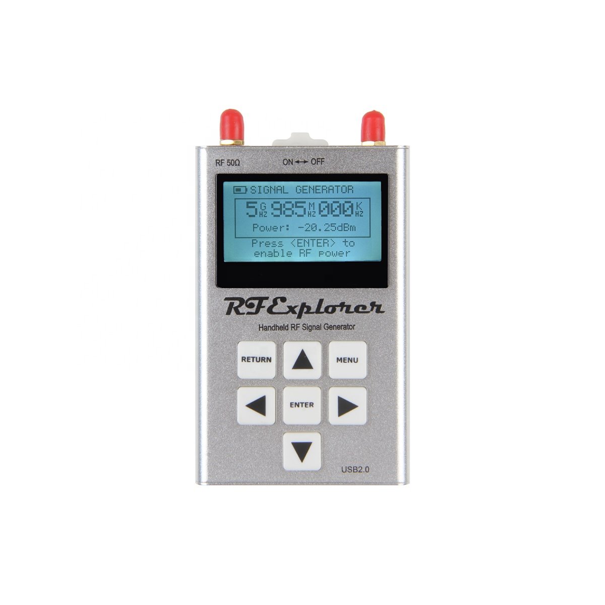 RF Explorer Signal Generator COMBO Wireless Signal Generator 100Khz to 6GHz Analyzer RF Signal Generator COMBO