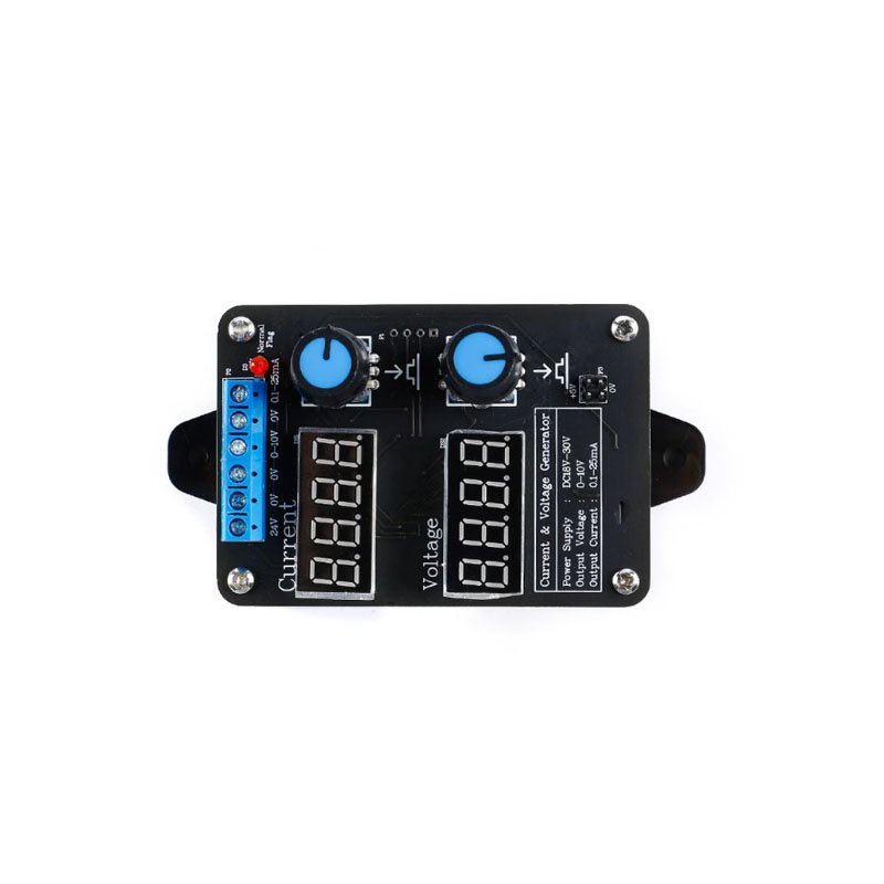 High-precision handheld 0-5V-10V 0-4-20-25mA voltage source, current source, signal generator output at the same time