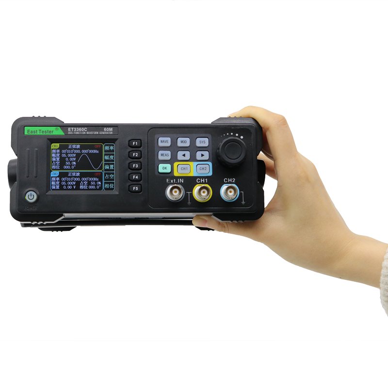 ET3360C 60MHz Two Channel High Frequency DDS Function Waveform Signal Generator