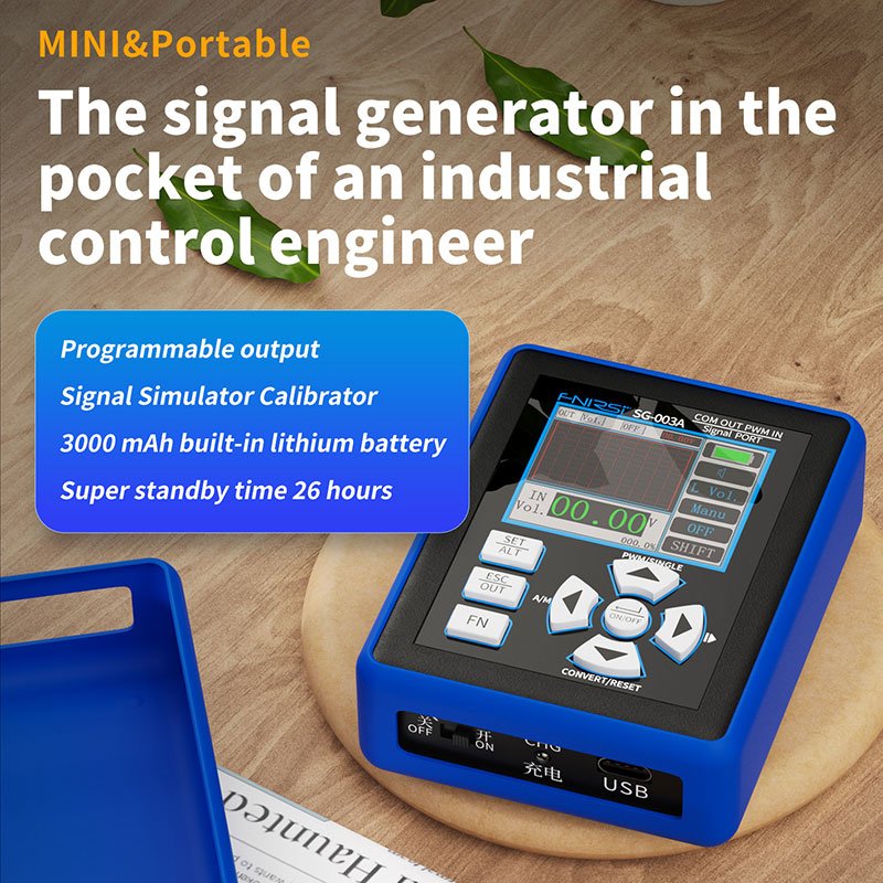 0-10V Signal Generator Adjustable Current Voltage Simulator 4-20mA Sources transmitter calibrator