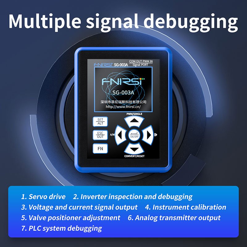 0-10V Signal Generator Adjustable Current Voltage Simulator 4-20mA Sources transmitter calibrator