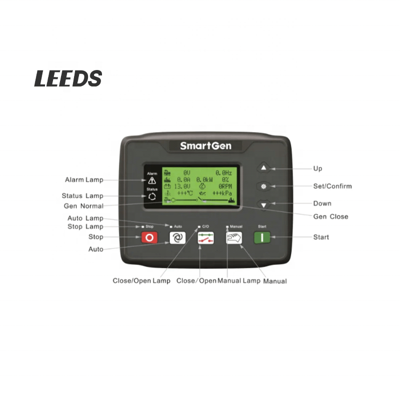 HGM420N Generator Controller HGM410N LCD Display Remote Signal Control Panel