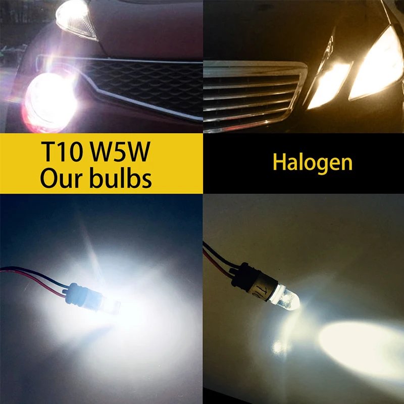 Canbus W5W led T10 LED Bulbs 26SMD 4014 For Car Parking Position Lights,Interior Map Dome Lights 12V White Amer bright