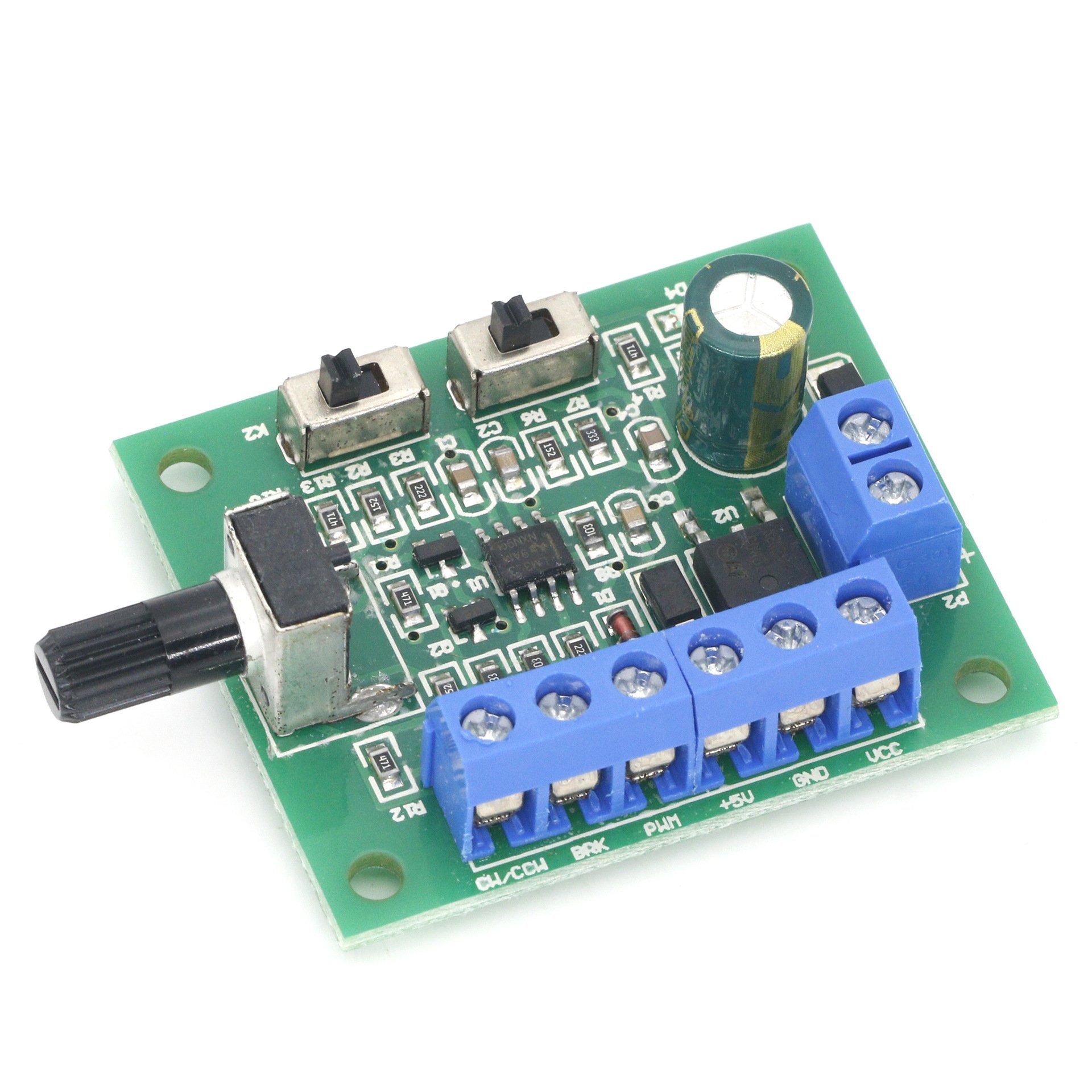 Motor drivePCB board controller speed regulation positive and negative control PWM signal generator 8-24V module
