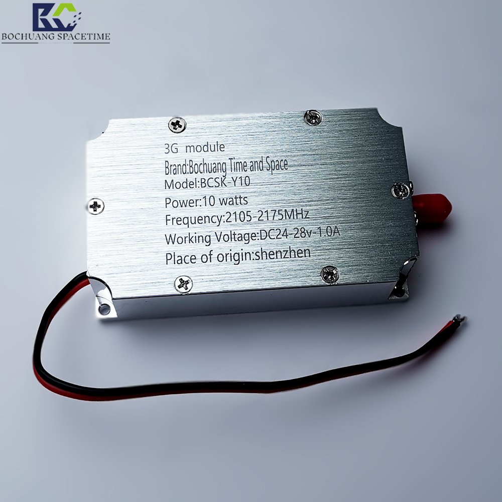 2110-2175MHZ Broadband RF Power Signal Amplifier with Signal Generator uav jamming industrial 2g/3g/4g module