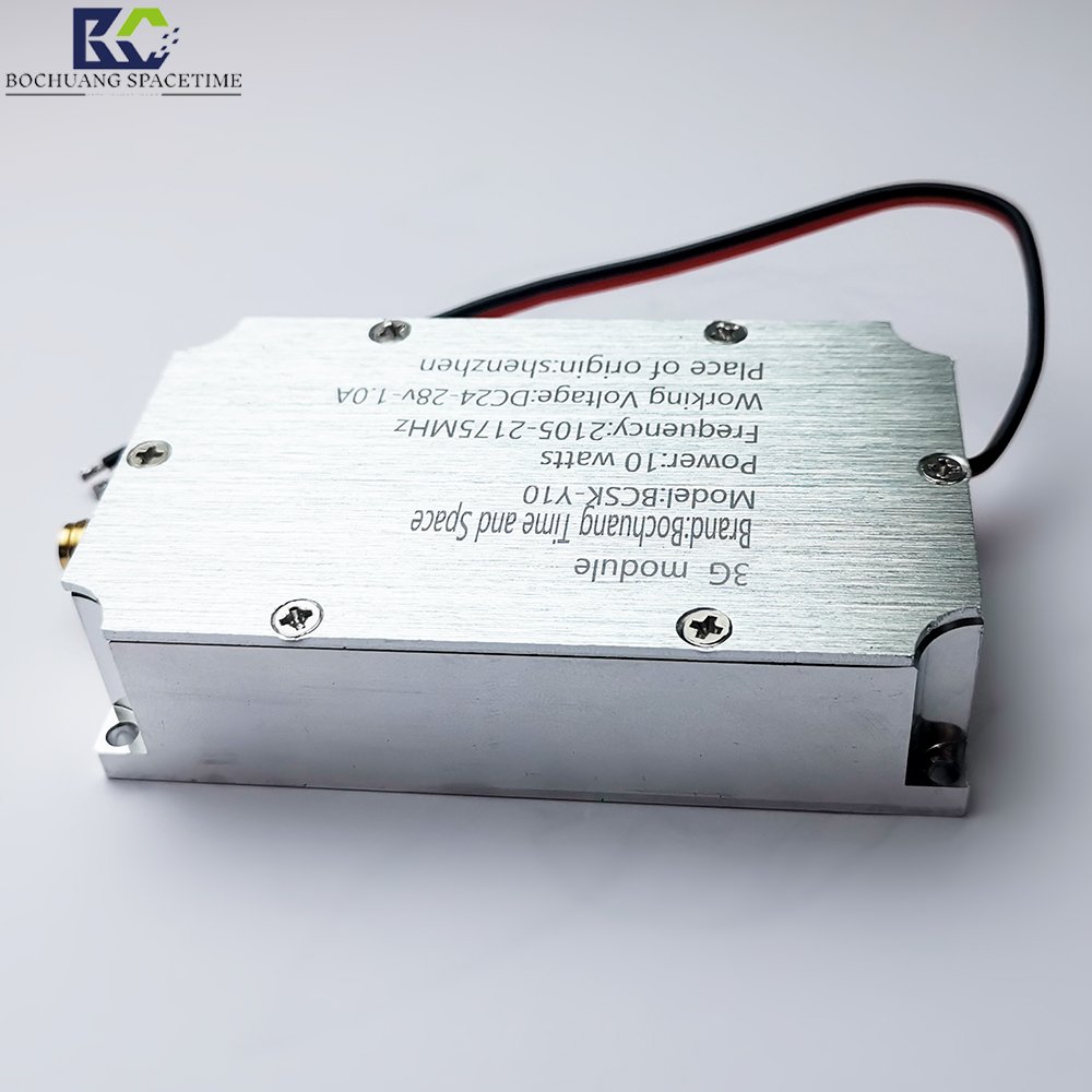 2110-2175MHZ Broadband RF Power Signal Amplifier with Signal Generator uav jamming industrial 2g/3g/4g module