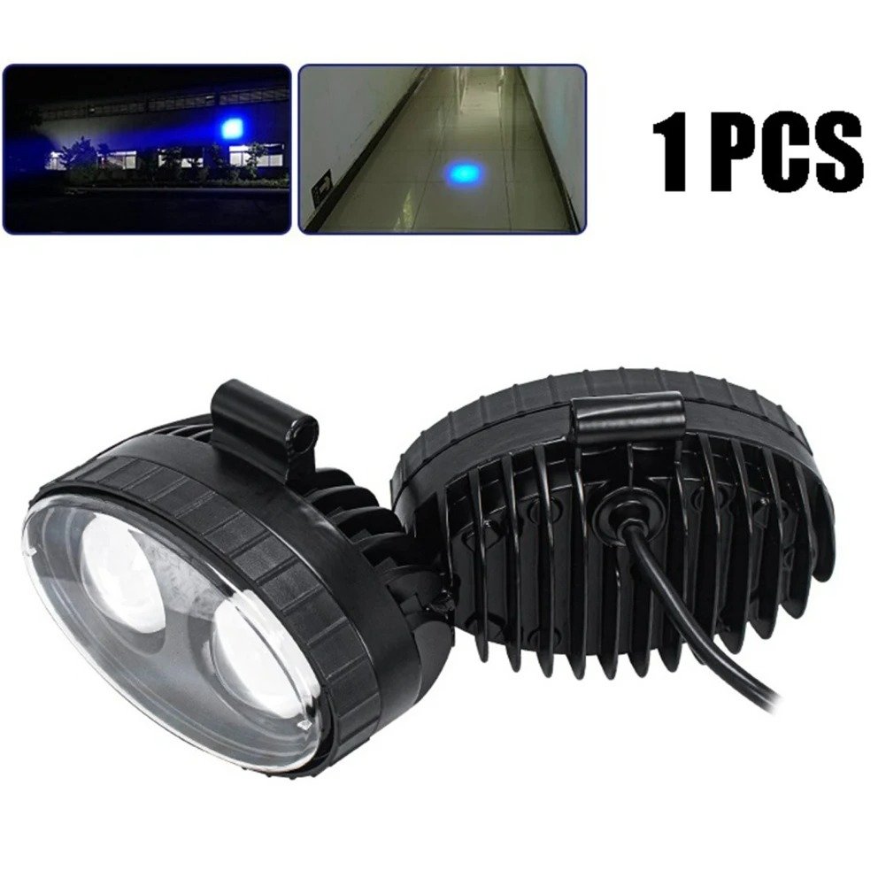 10-80V 20w LED Big Red Dot Light Vehicle Safety Lamps blue Truck Driving Lights Warning Light Hyster Heli