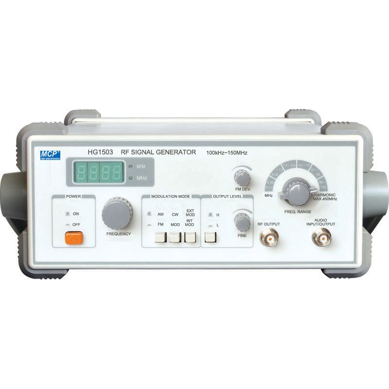 MCP HG1503 - RF signal generator AM FM / HF Generator / 150mhz rf signal generator