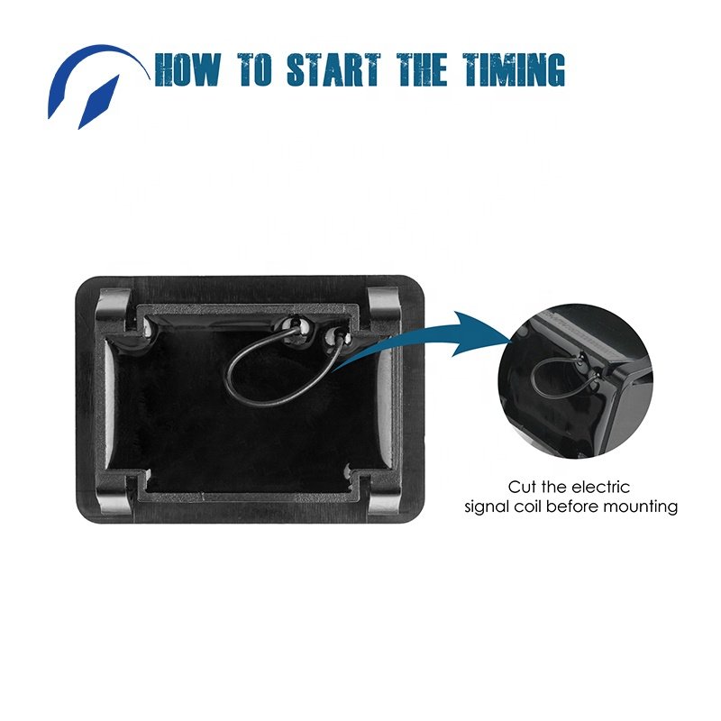 Digital vibration hour meter LCD counter for lawn mower compressor generator