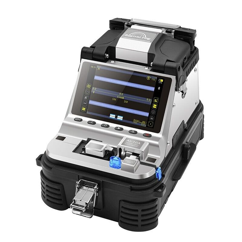 Factory Price Fourth-Generation Signal Fire AI-10A Fusion Splicer Machine 6 Motors 6s With 8-in-1 Signal Fire Stripper