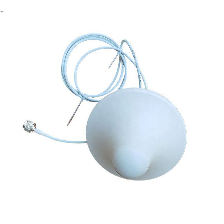 omnidirectional 806-3700MHz communication antennas Indoor signal amplifier with N male 2 meter wire ceiling antenna