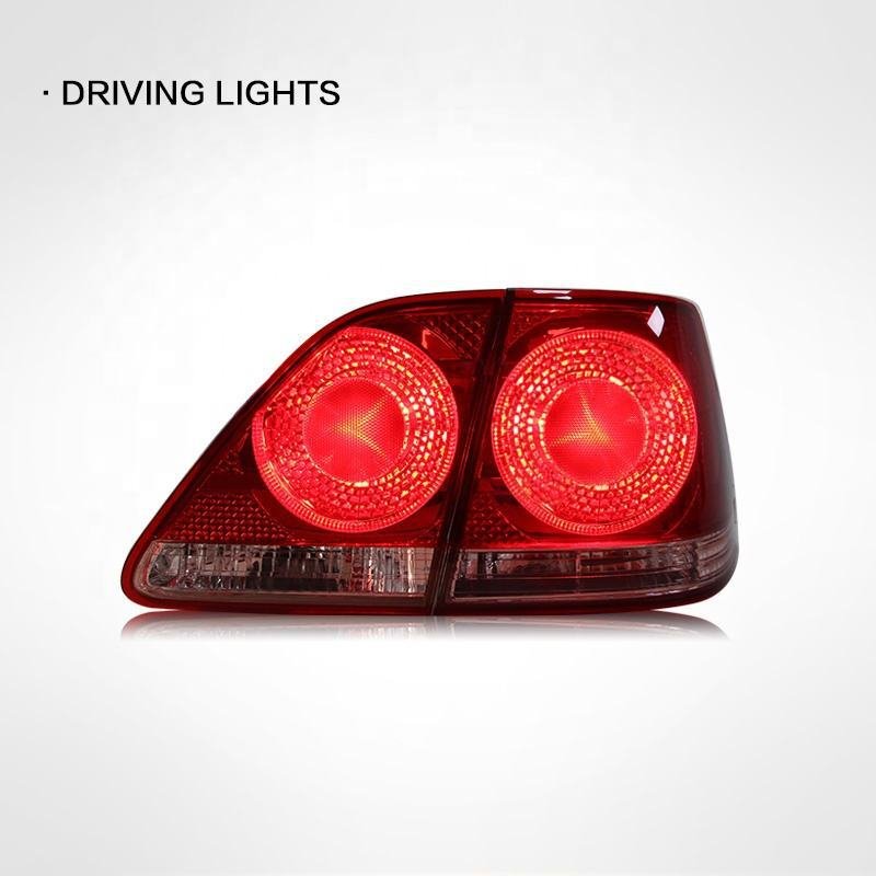 Applicable to Toyota 03-09 Crown taillight assembly, 12th generation Crown modified LED Japanese standard 184 taillight