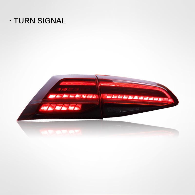 Applicable to Volkswagen Golf 7 taillight assembly, high 7 modified 7.5rline water turn signal LED rear taillight