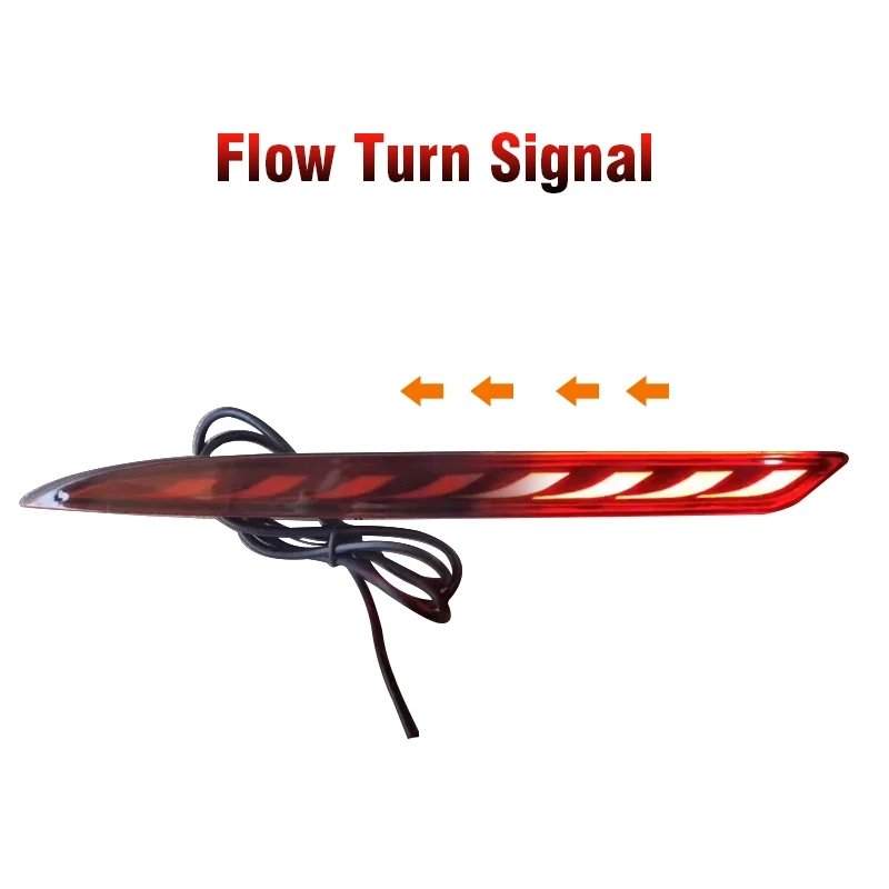 Tail Lamp for Geely Coolray Proton X50 2018-2021 Binyue Rear Bumper Light Flow Turn Signal Brake Parking Reflector Light
