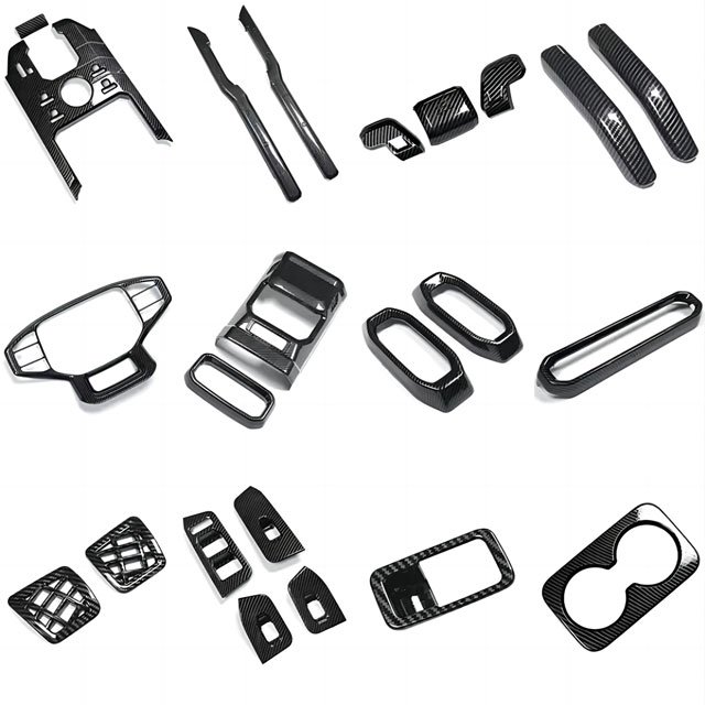 High quality Jetour T2 Traveller Carbon Fiber Interior Full Set Cover Trim Kit accessories parts