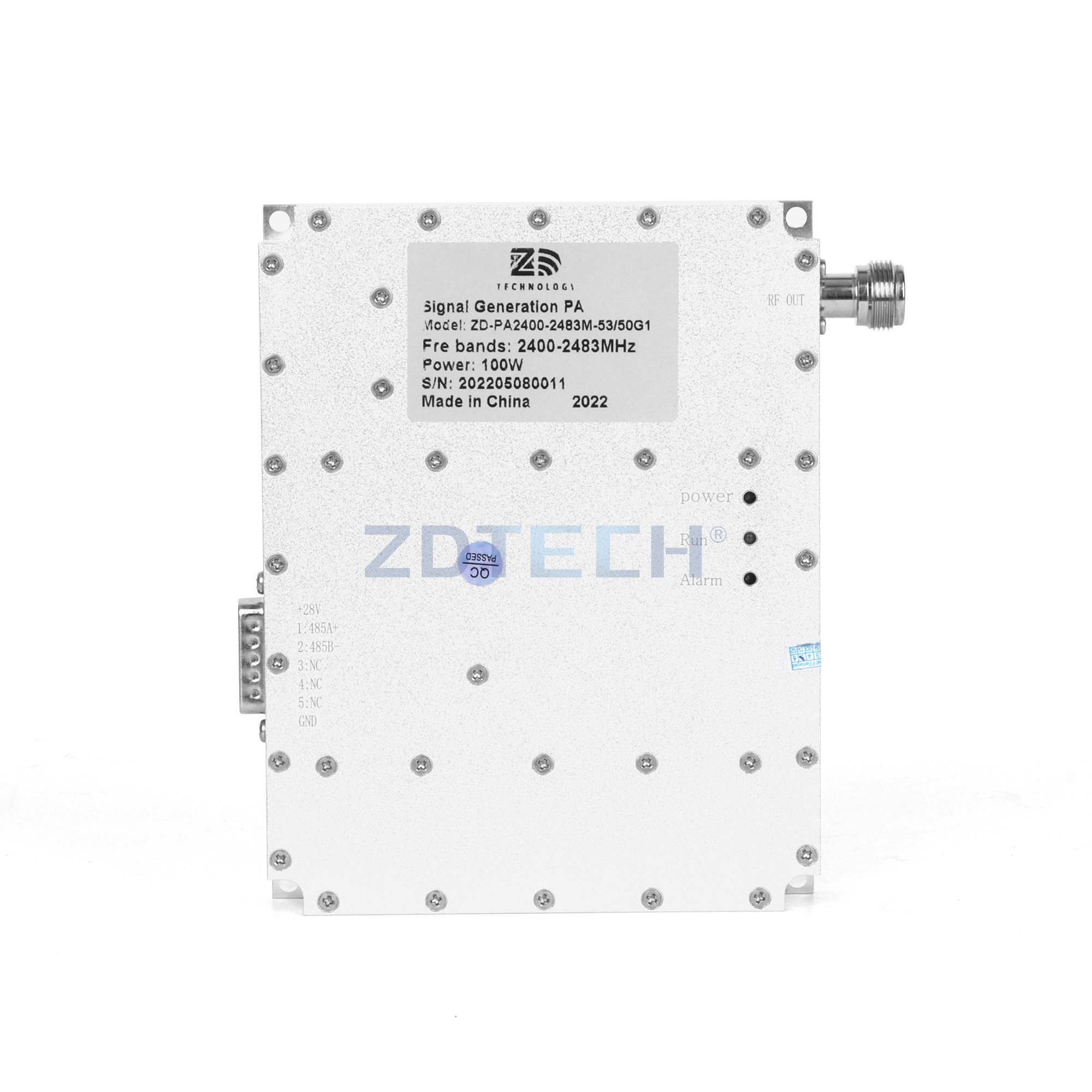 ZD Good Quality 100W WIFI 2.4G FPV DDS Signal Source RF Power Amplifier Module