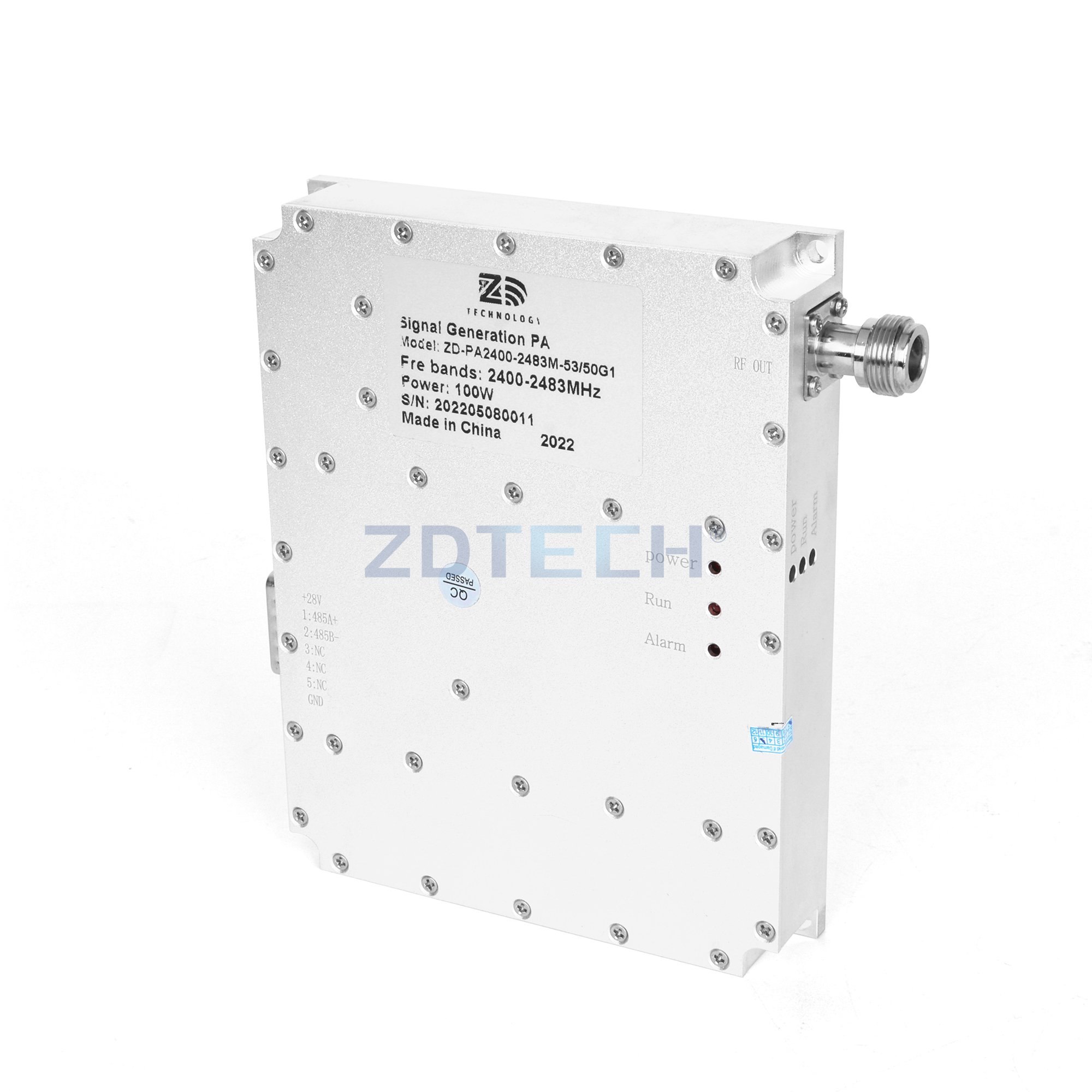 ZD Good Quality 100W WIFI 2.4G FPV DDS Signal Source RF Power Amplifier Module