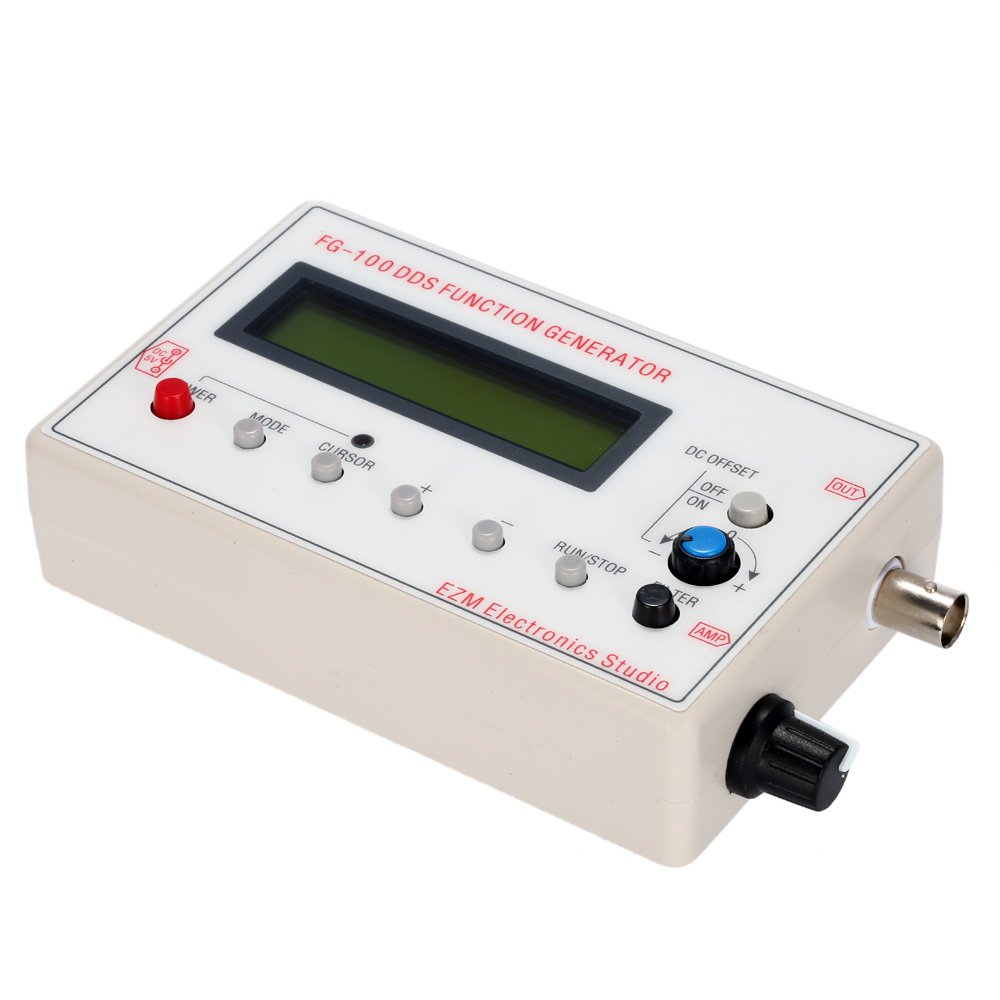 1HZ-500KHZ DDS Functional Signal Generator Signal Source Module Frequency Counter Sine + Square + Triangle + Sawtooth Waveform