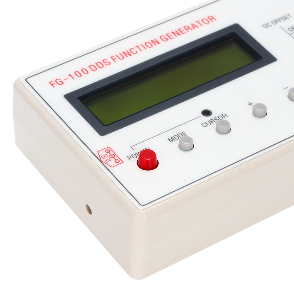 1HZ-500KHZ DDS Functional Signal Generator Signal Source Module Frequency Counter Sine + Square + Triangle + Sawtooth Waveform