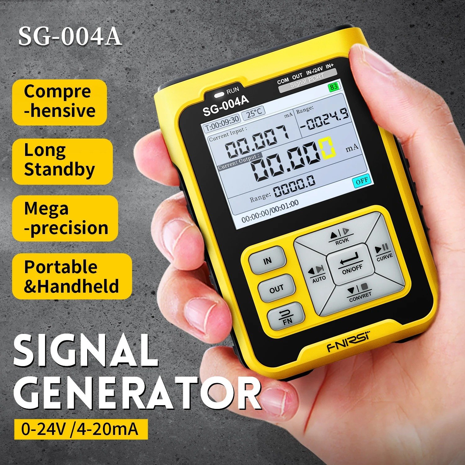 SG-004A 4-20mA Multifunctional Signal Generator PT100 Thermocouple Resistance Pressure Transmitter Process Calibrator