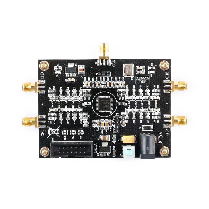 AD9959 RF Signal Source DDS Generator Module High Speed Sine Wave Four-channel DDS Board Performance Far Exceeds AD9854