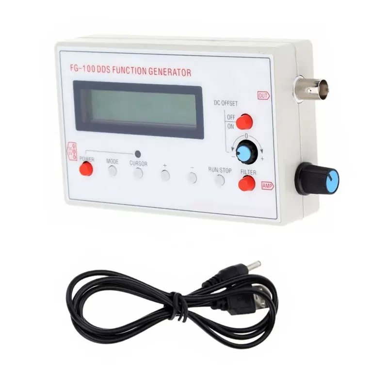 DDS Function Signal Generator FG-100 1HZ-500KHZ