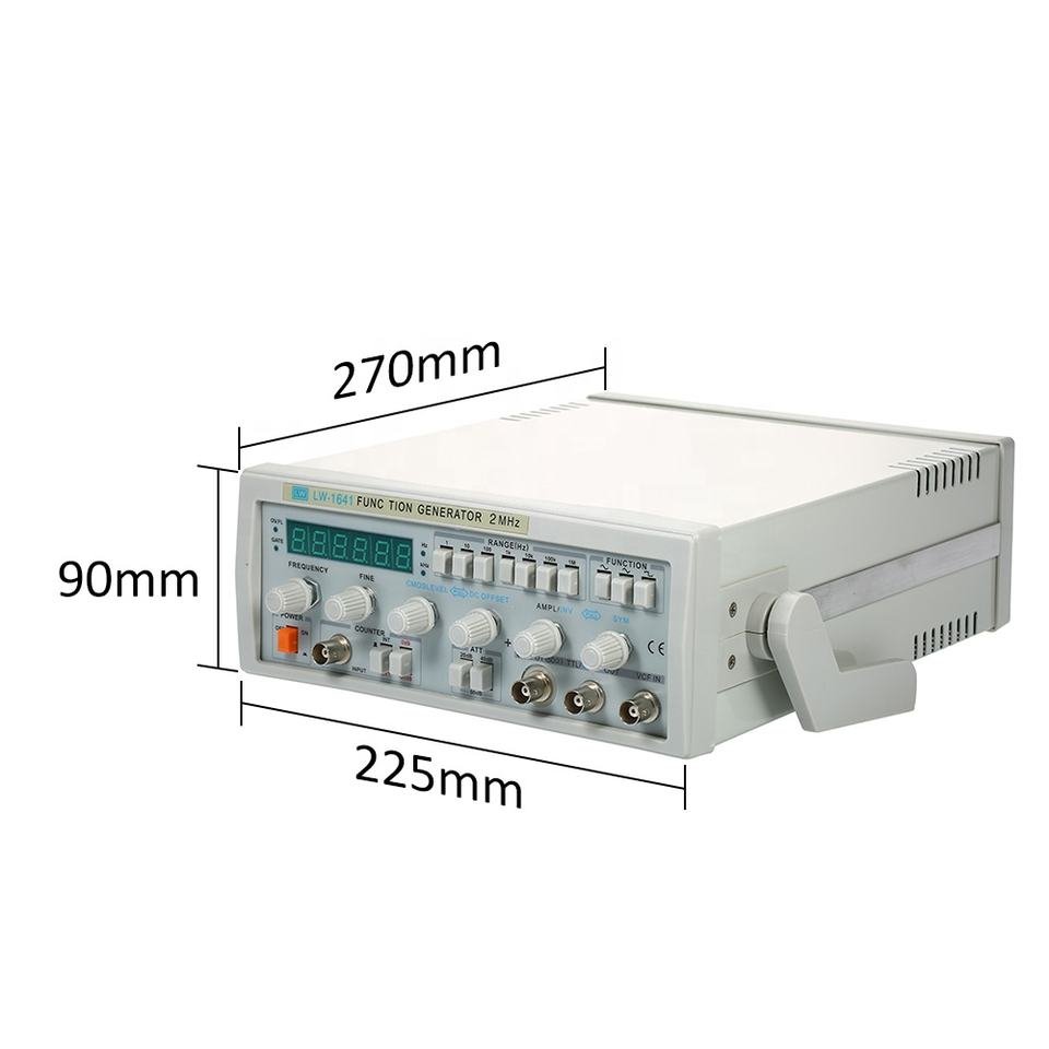 Longwei Factory sales Multi-function LW-1641 Wave Digital Function Signal Generator 0.1Hz-2MHz Frequency