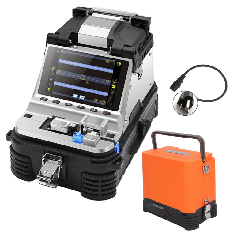Signal Fire AI-10A Brand Fourth Generation Multi-language Optical Fiber Fusion Splicer FTTH Fiber Splicing Machine