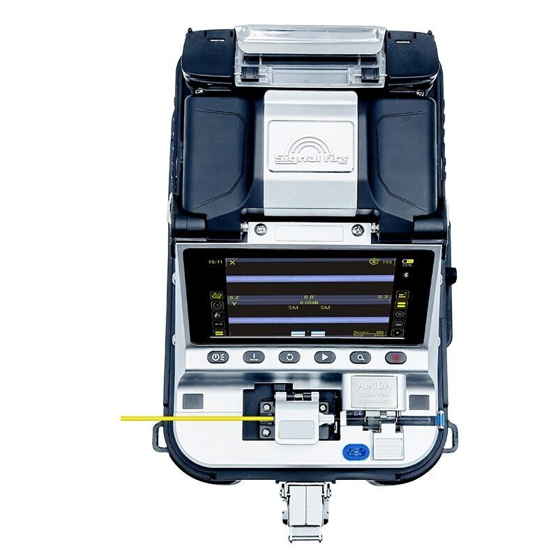 Signal Fire AI-10A Brand Fourth Generation Multi-language Optical Fiber Fusion Splicer FTTH Fiber Splicing Machine